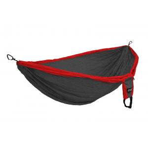 ENO Double Deluxe Hammock Red/Charcoal