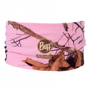 UV Buff Mossy Oak Headband Break-Up Infinity Pink