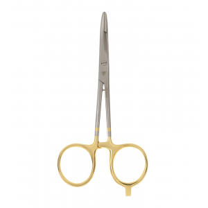 Dr. Slick 5.5" Scissor Clamp Gold Loops Straight