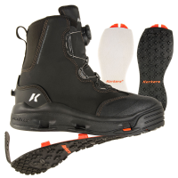 Korkers Devil's Canyon Wading Boots with Kling-On & Felt Soles - 7