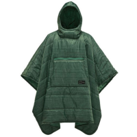 Therm-A-Rest Honcho Packable Puff Insulated Poncho & Blanket New Green