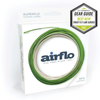 Airflo Superflo Tactical Taper Floating Fly Line 6 wt Green / White