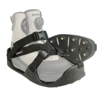 Korkers RockTrax Fly Fishing Cleated Overshoes with 28 Carbide Spikes - Medium