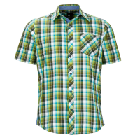 Marmot Ridgecrest Short Sleeve Shirt Large Stone Green