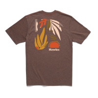 Howler Brothers Select Pocket T-Shirt Abstract Savannah : Espresso Heather Small