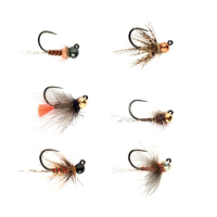 Fulling Mill Tactical Jig Fly Selection - 12 Pack
