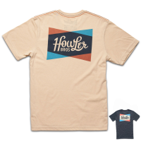 Howler Brothers Classic Shapes Pocket T Charcoal XXL