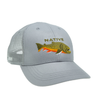 RepYourWater Mesh Back Hat Native Bull Trout