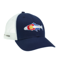 RepYourWater Colorado Flag Trout Mesh Back Hat