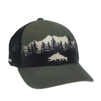 RepYourWater Dark Water  Mesh Back Hat Green/Black ST