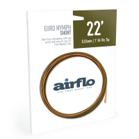 Airflo Euro Nymph Fly Line OLIVE / ORANGE Shorty 22ft