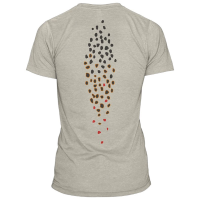 RepYourWater Brown Trout Skin Spine T-Shirt Large