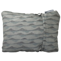 Therm-A-Rest Compressible Pillow Gray Mountains Print Medium
