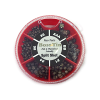 Boss Tin Lead Free 6-Way Round Split Shot