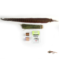 AvidMax Pheasant Tail Nymph Fly Tying Pattern Materials Kit Standard