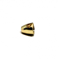 Fulling Mill Slotted Tungsten Coneheads Extra Small (4.0mm) Gold