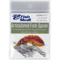 Fish Skull Articulated Fish Spine Shanks 15 mm