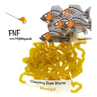 FNF Chewing Gum Worm Chenille MUSTARD
