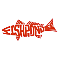 Fishpond Thermal Die Cut Sticker- Redfish - 8"