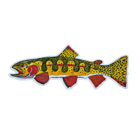 AvidMax Greenback Cutthroat Sticker 10 inch