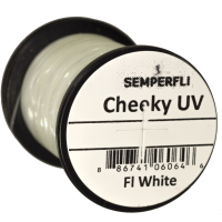 Semperfli Cheeky UV Tinsel UV White