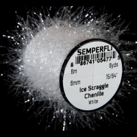 Semperfli Ice Straggle Chenille  White