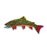 Avidmax Brook Trout 5" Sticker