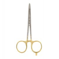 Dr. Slick 4" Scissor Clamp Gold Loops Straight