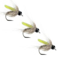 MFC Kryptonite Caddis Juan's 3-Pack Green #14