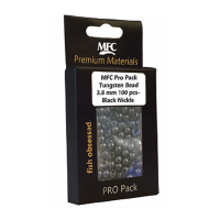 MFC Tungsten Bead Pro Pack Black Nickle 5/64" (2.0 mm)