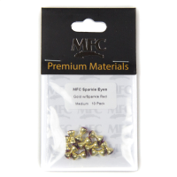 MFC Sparkle Dumbbell Eyes Gold/Sparkle Green Medium