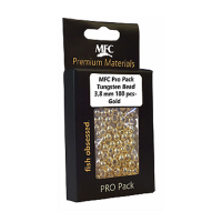 MFC Tungsten Bead Pro Pack Gold 3/32" (2.4 mm)
