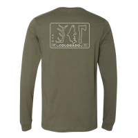 RepYourWater Colorado Fish. Hunt. Camp. Long Sleeve Tee Small