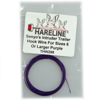 Senyo's Intruder Trailer Hook Wire For Sizes 6 Or Larger Purple