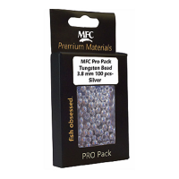 MFC Tungsten Bead Pro Pack Silver 1/8" (3.25 mm)