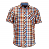 Marmot Ridgecrest Short Sleeve Shirt XXL Brick