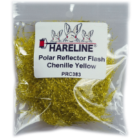 Hareline Polar Reflector Flash Chenille Yellow