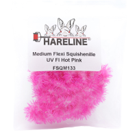 Hareline Flexi Squishenille UV #137 Micro Fl Orange