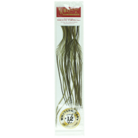 Whiting Farms 100 Packs Size 12 White dyed Dark Olive