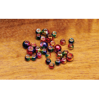 Hareline Multihued Rainbow Brass Beads 3/32 (2.4mm)