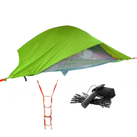 Tentsile Vista Tree Tent & Ladder with Free Camp Lights Fresh Green