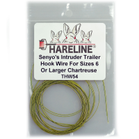 Senyo's Intruder Trailer Hook Wire For Sizes 6 Or Larger Chartreuse