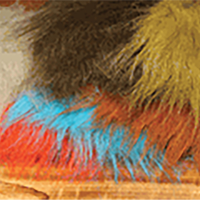 Hareline Extra Select Craft Fur Bright Orange