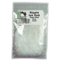 Hareline Ripple Ice Dub Pearl Red Hue