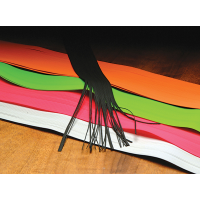 Hareline Medium Round Rubber Red