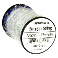 Semperfli Straggle String Micro Chenille  Pale Grey