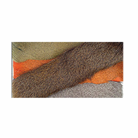 Wapsi Premo Deer Hair Strips Dark Brown