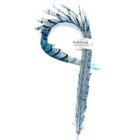 Hareline Lady Amherst Tail Piece #6 Baby Blue