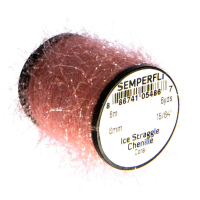 Semperfli Ice Straggle Chenille  Coral