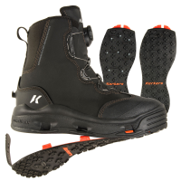 Korkers Devil's Canyon Wading Boots with Kling-On & Studded Kling-On Soles - 12